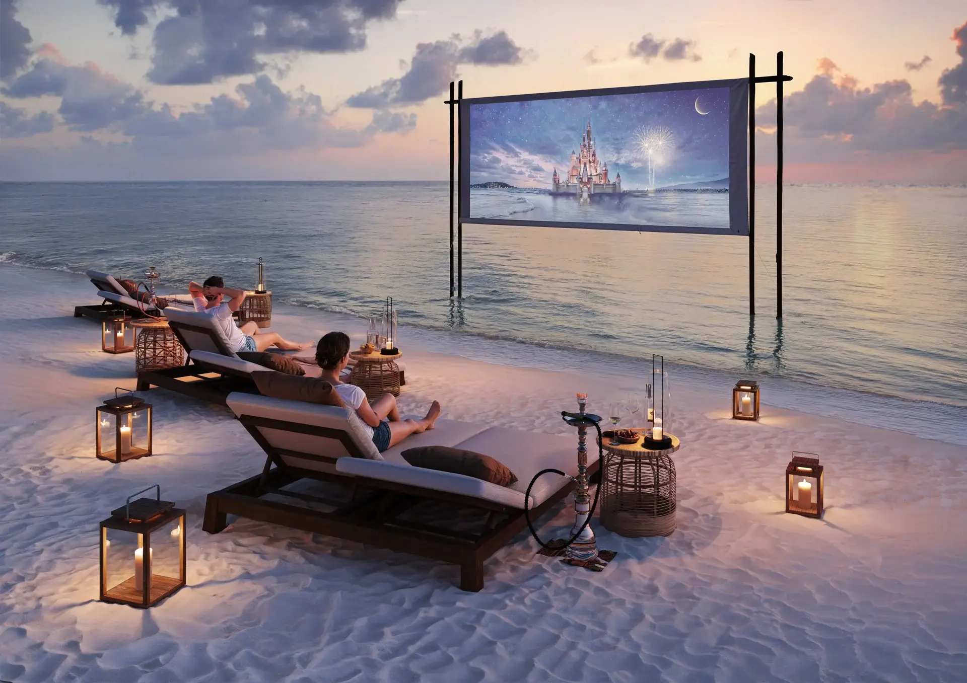 Beach Cinema Apartament Malediwy 34m2