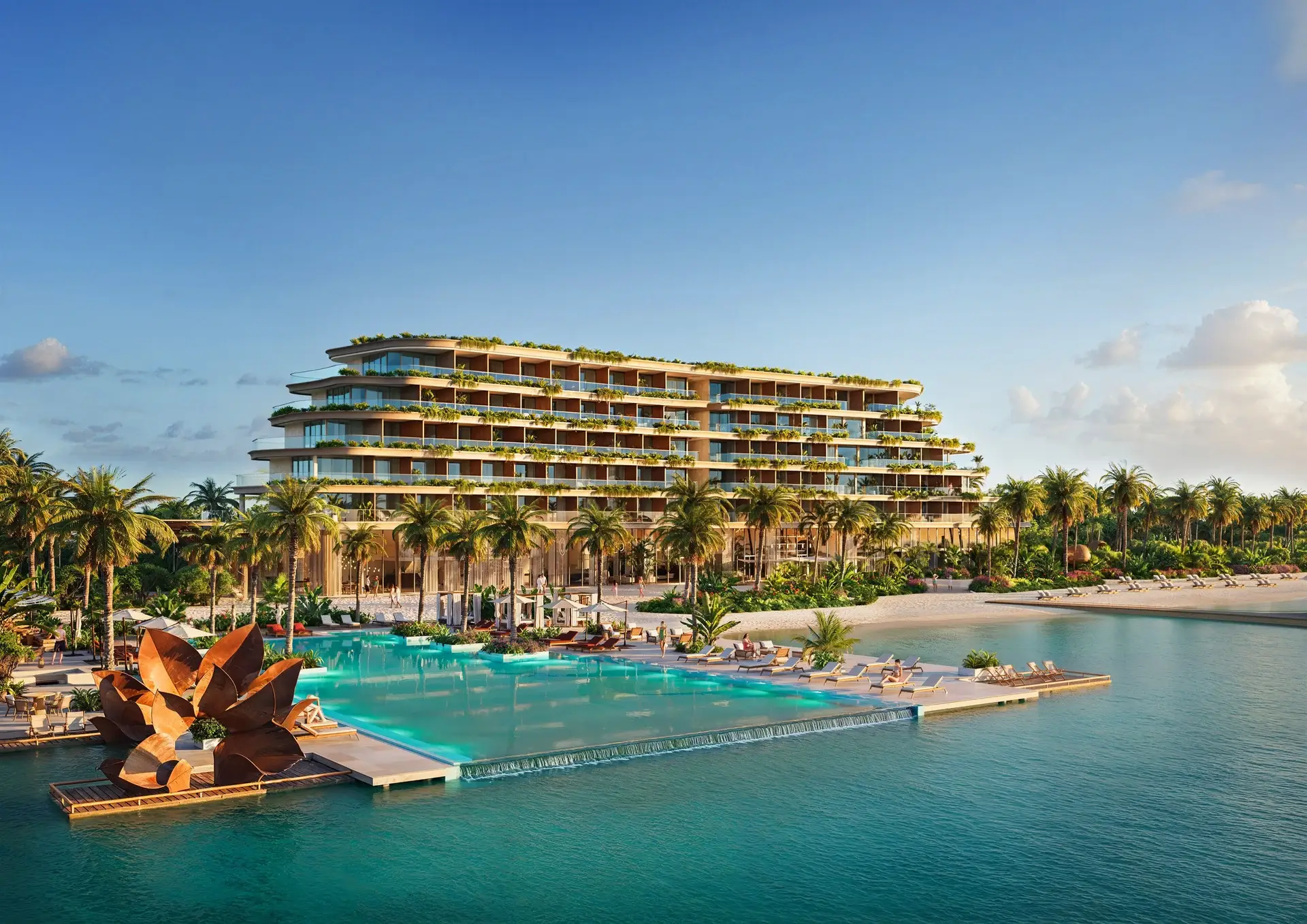 Infinity Pool Apartament Malediwy 34m2